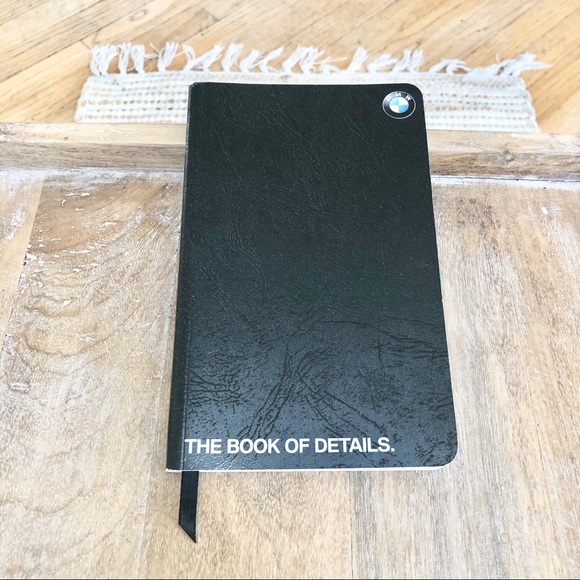 BMW Other - HOLD for Michael- BMW Book of Details Journal